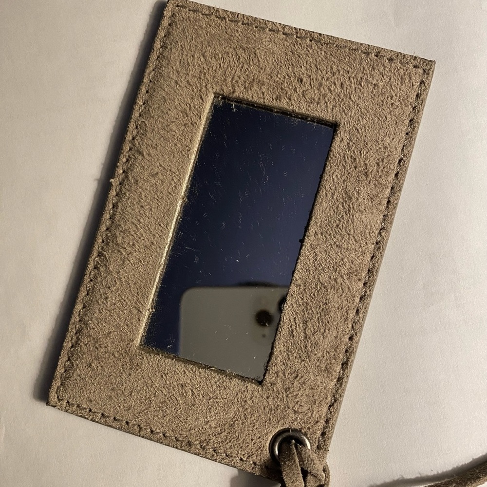 BALENCIAGA TAN SUEDE MOTO BAG - Picture 9 of 10